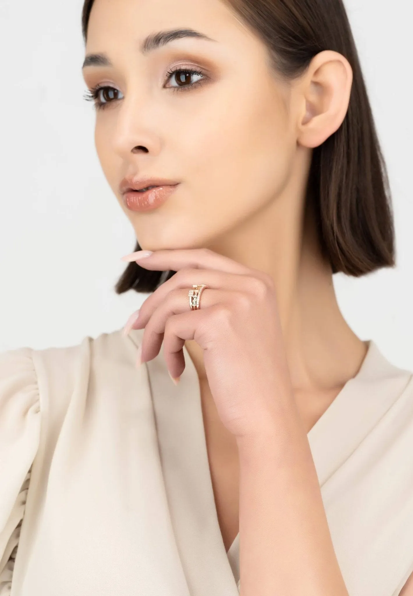Amalfi Ring Rosegold