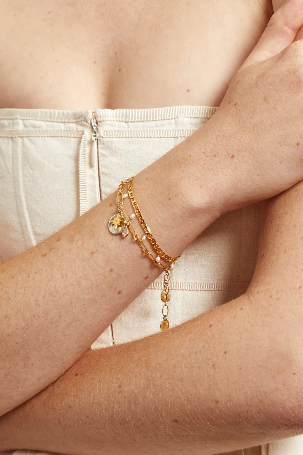 Celeste Bracelet Yellow Gold