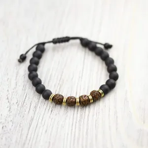 Contemplation & Protection Wrist Mala