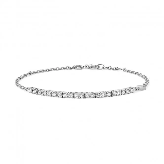 Diamond Jewellery 18ct White Gold Bracelet BDQ033W