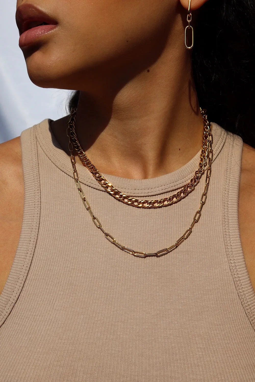 Dyna Necklace Gold