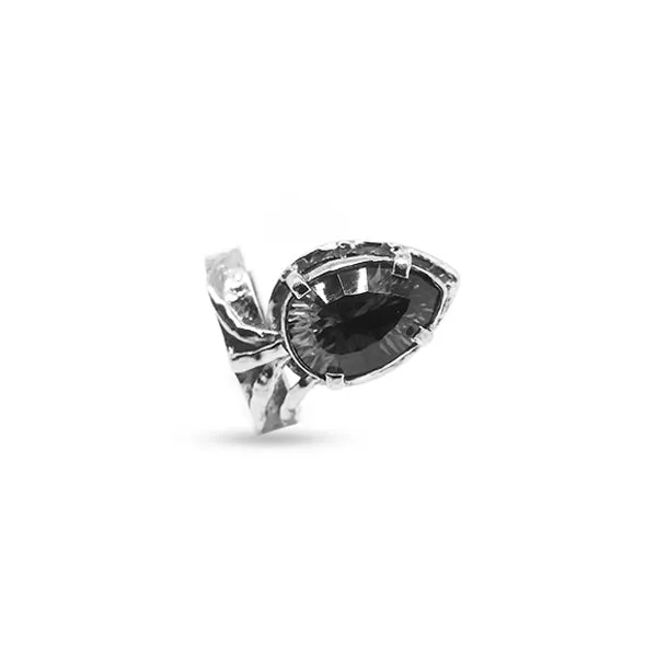 Embrace Abundance & Positivity: RAJAH Ring - Mystic Topaz Statement Jewelry (Eco-friendly, Handmade)