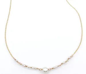 Freshwater Pearl Ballerina Necklace