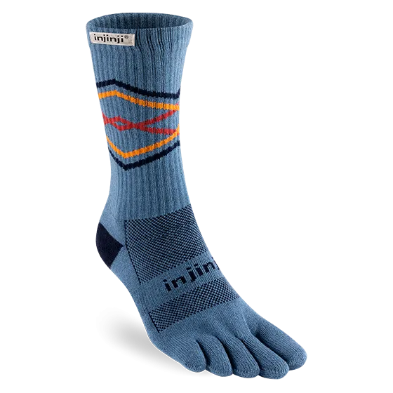 Injinji - Trail Midweight Crew Toe Socks
