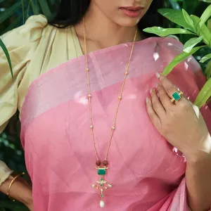 Silver 92.5 Sitayan Rudraksh Necklace