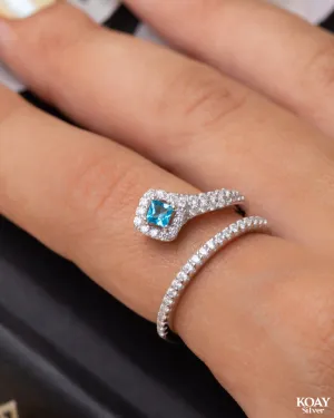 Zircon Double Layer (045) Aqua