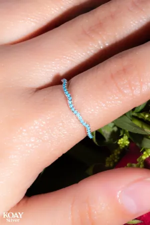 Zircon Ring (05-Turquoise)